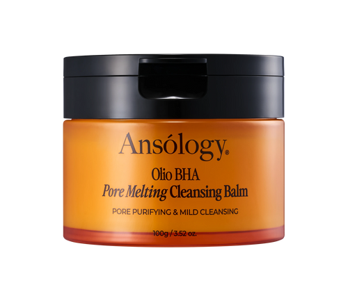 Découvrez la texture fondante du baume démaquillant Ansólogy®. Élimine le maquillage tenace tout en hydratant la peau grâce au Phyto Mucin végétal.