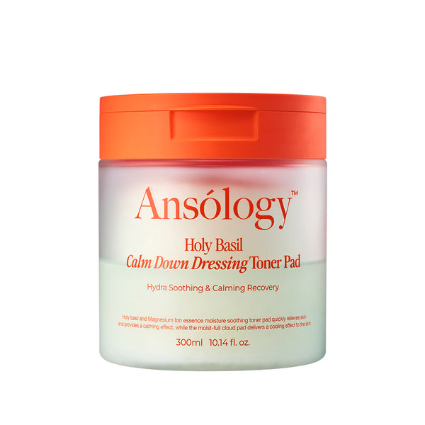 Toner Pads Apaisant Rougeurs Holy Basil Ansólogy 300 ml