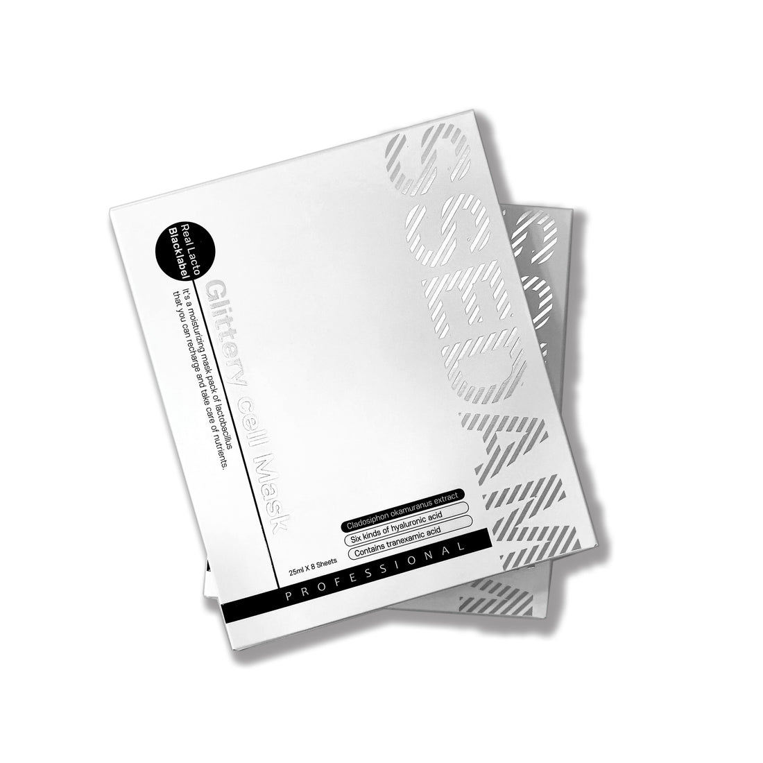 Masque Illuminateur Glittery SSEDAM — boîtes